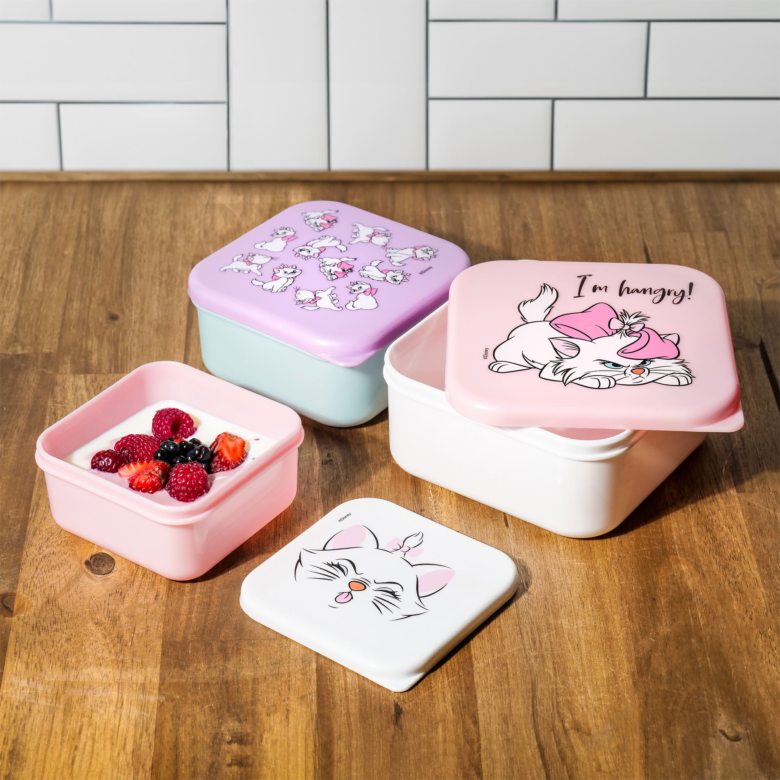 Imagen del producto Los Aristogatos - Set de 3 fiambreras Marie