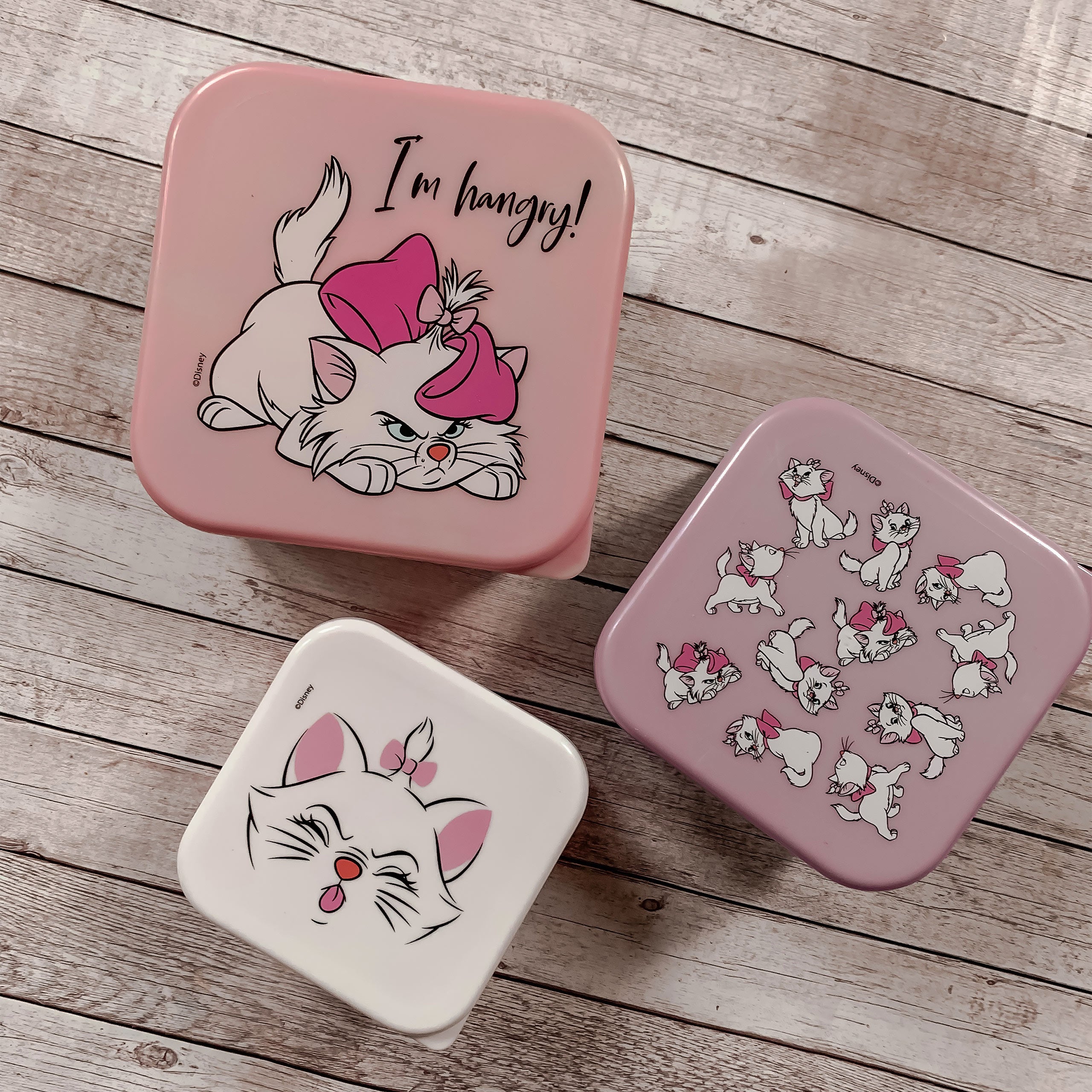 Imagen del producto Los Aristogatos - Set de 3 fiambreras Marie
