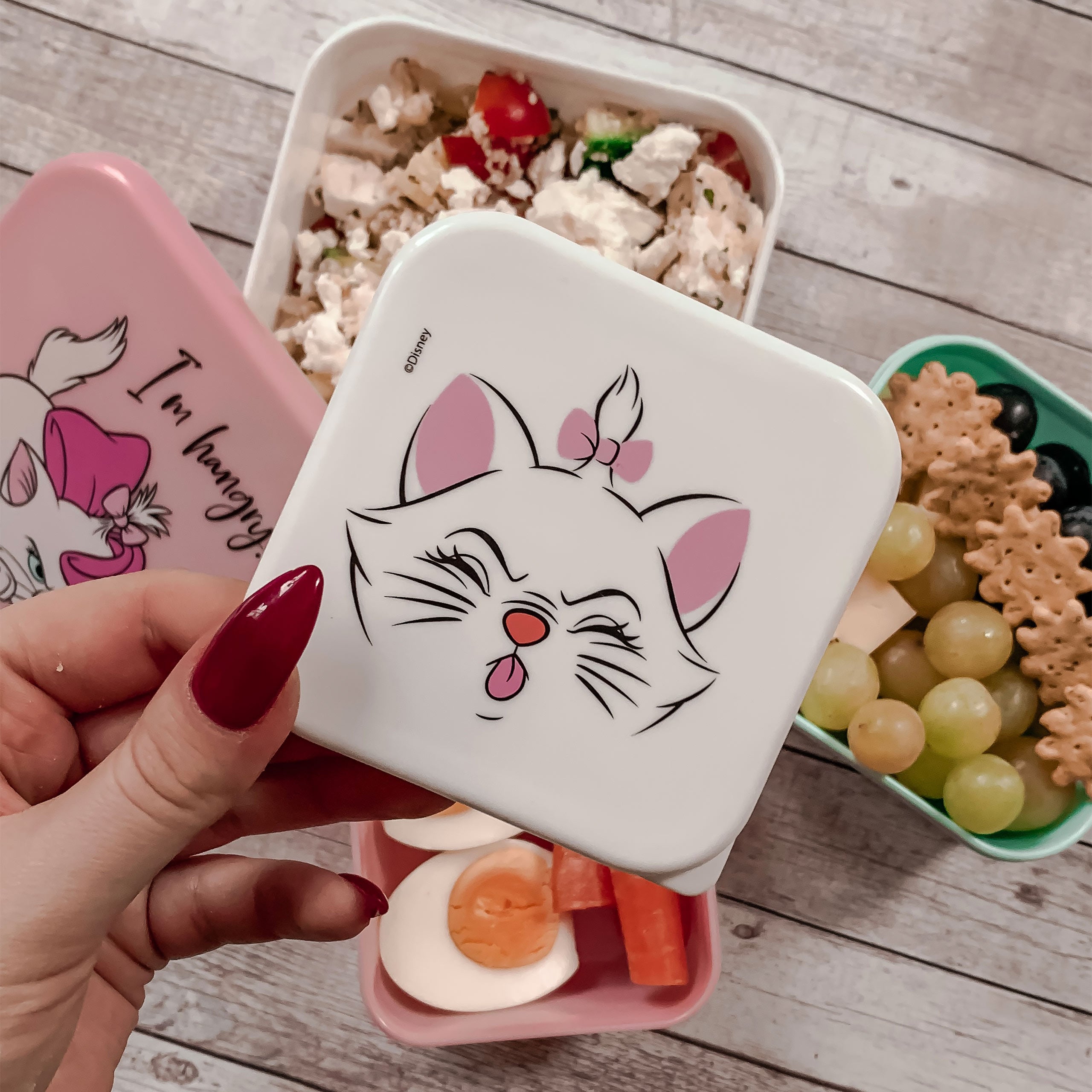Imagen del producto Los Aristogatos - Set de 3 fiambreras Marie