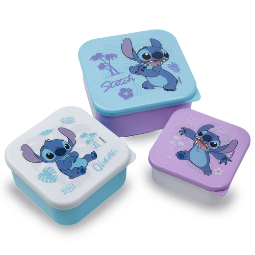 Imagen del producto Stitch Lunchbox Set de 3 - Lilo & Stitch