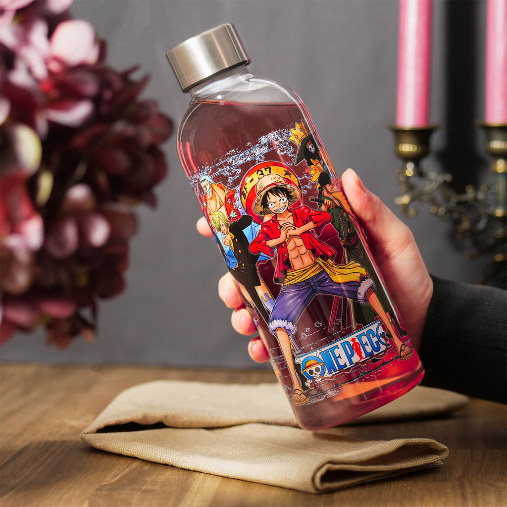 Imagen del producto One Piece - Botella de agua Luffy con tripulación
