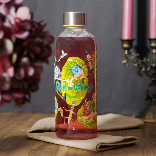 Imagen del producto Rick y Morty - Botella de agua del portal