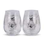 Imagen del producto Harry Potter - Set de 2 vasos con escudos de Hogwarts