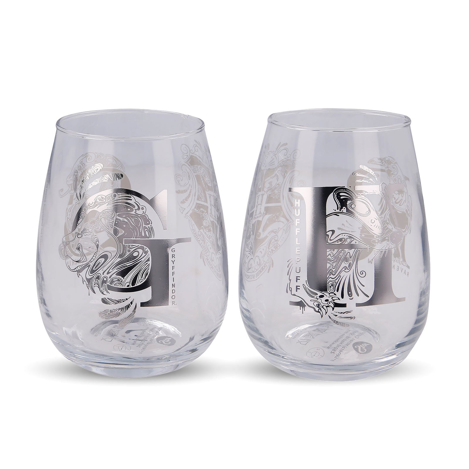 Product image Harry Potter - Hogwarts Crest Glasses 2-piece set