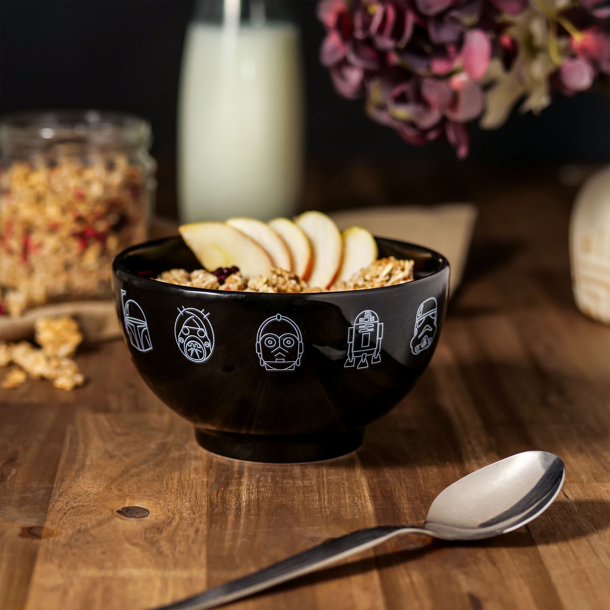 Imagen del producto Star Wars - Tazón de cereales con iconos