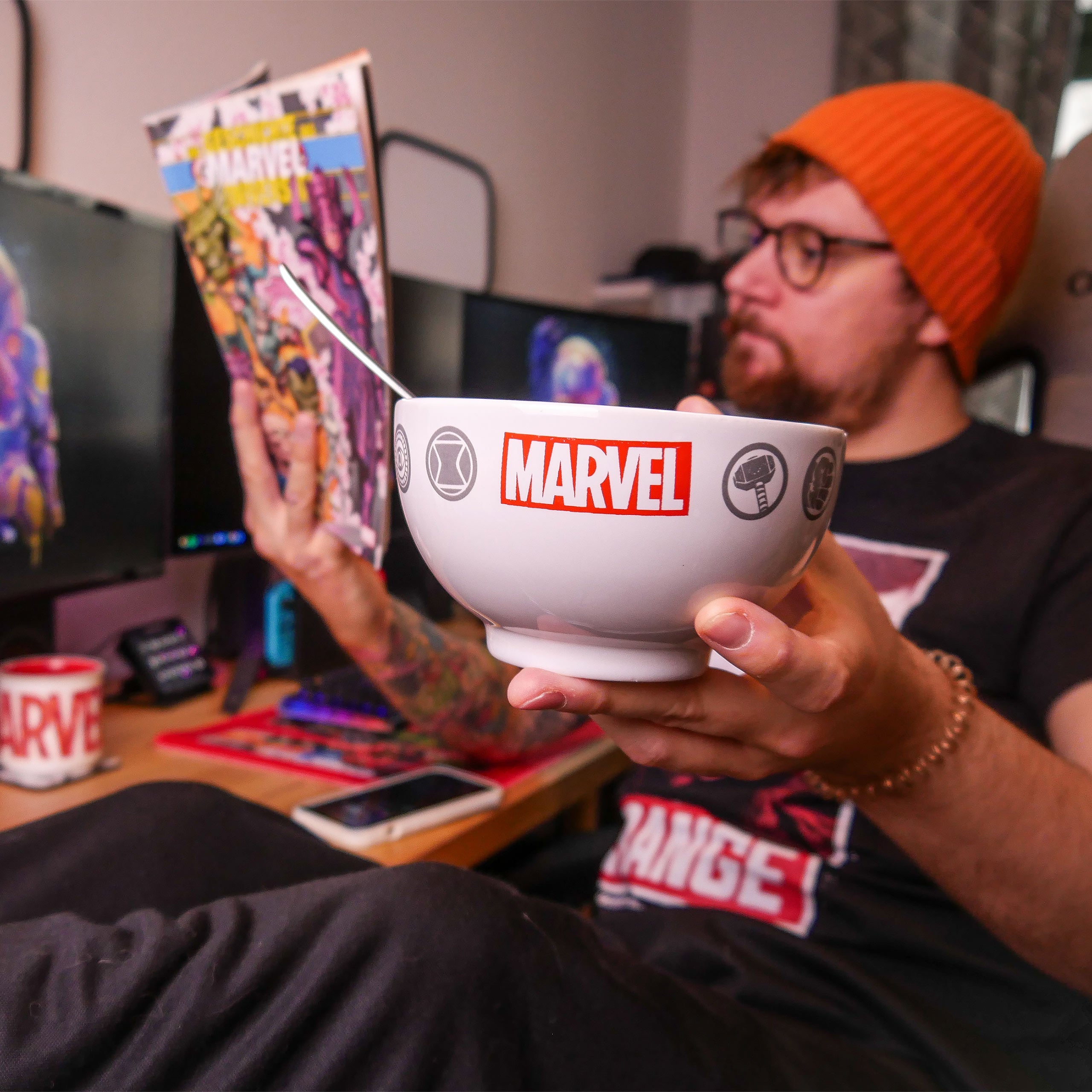 Imagen del producto Marvel - Tazón de cereales Icons