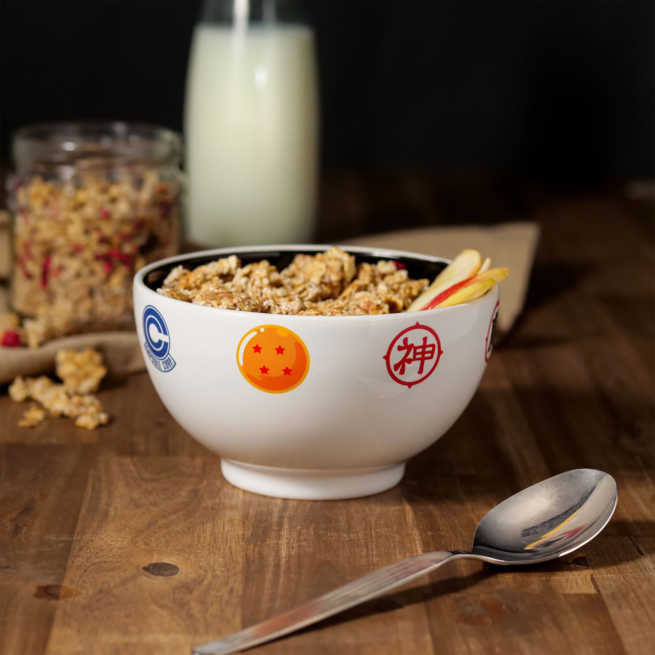Imagen del producto Dragon Ball - Tazón de cereales con iconos