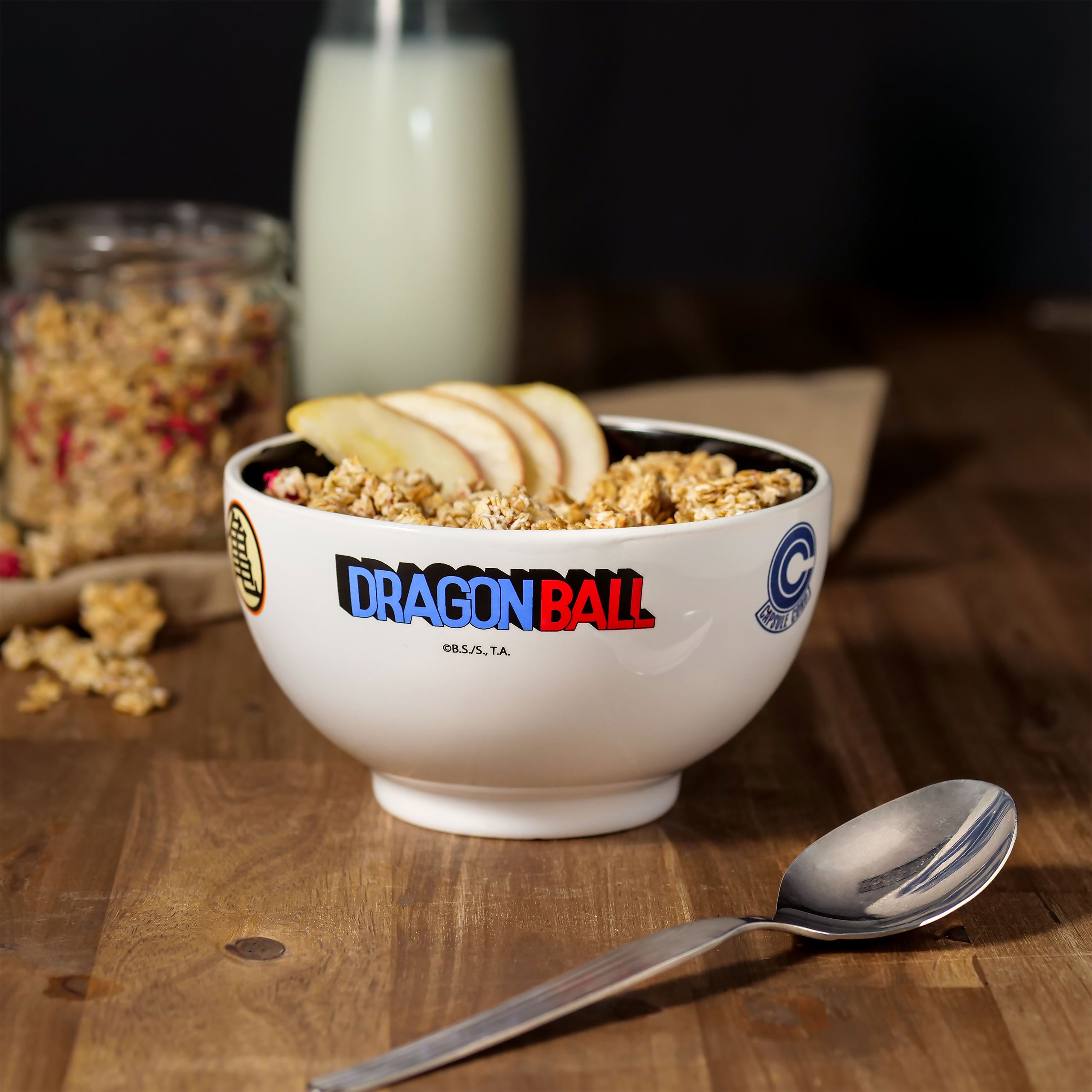 Imagen del producto Dragon Ball - Tazón de cereales con iconos