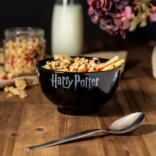 Imagen del producto Harry Potter - Tazón de cereales con iconos