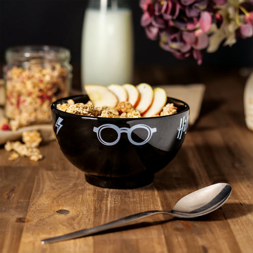 Imagen del producto Harry Potter - Tazón de cereales con iconos