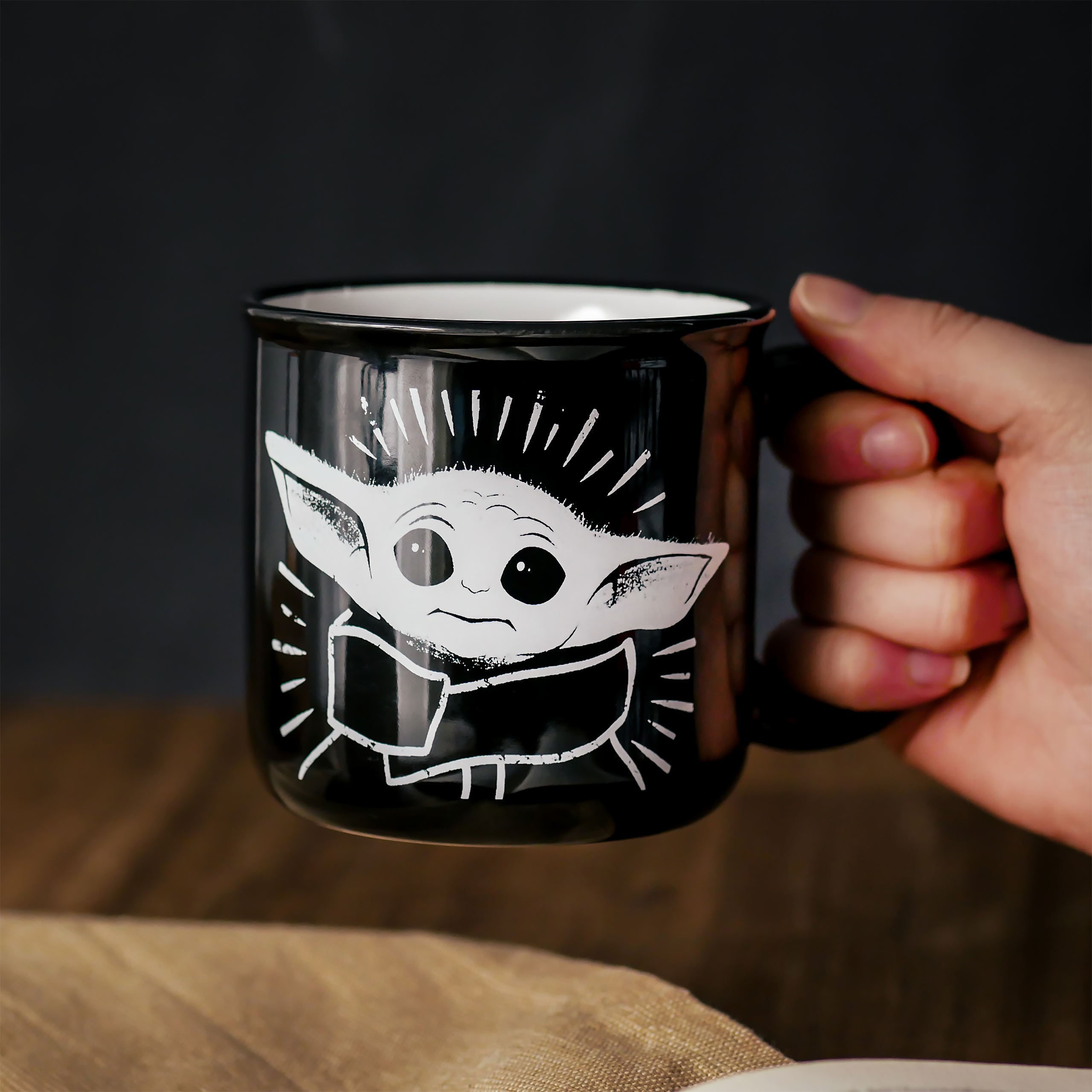 Imagen del producto Taza Grogu La Fuerza es Fuerte - Star Wars The Mandalorian