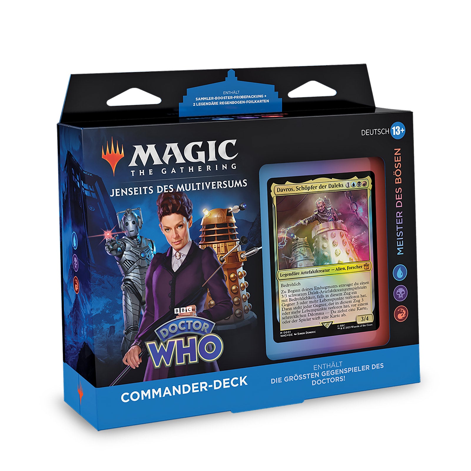 Imagen del producto Doctor Who Maestro del Mal Commander Deck - Magic The Gathering