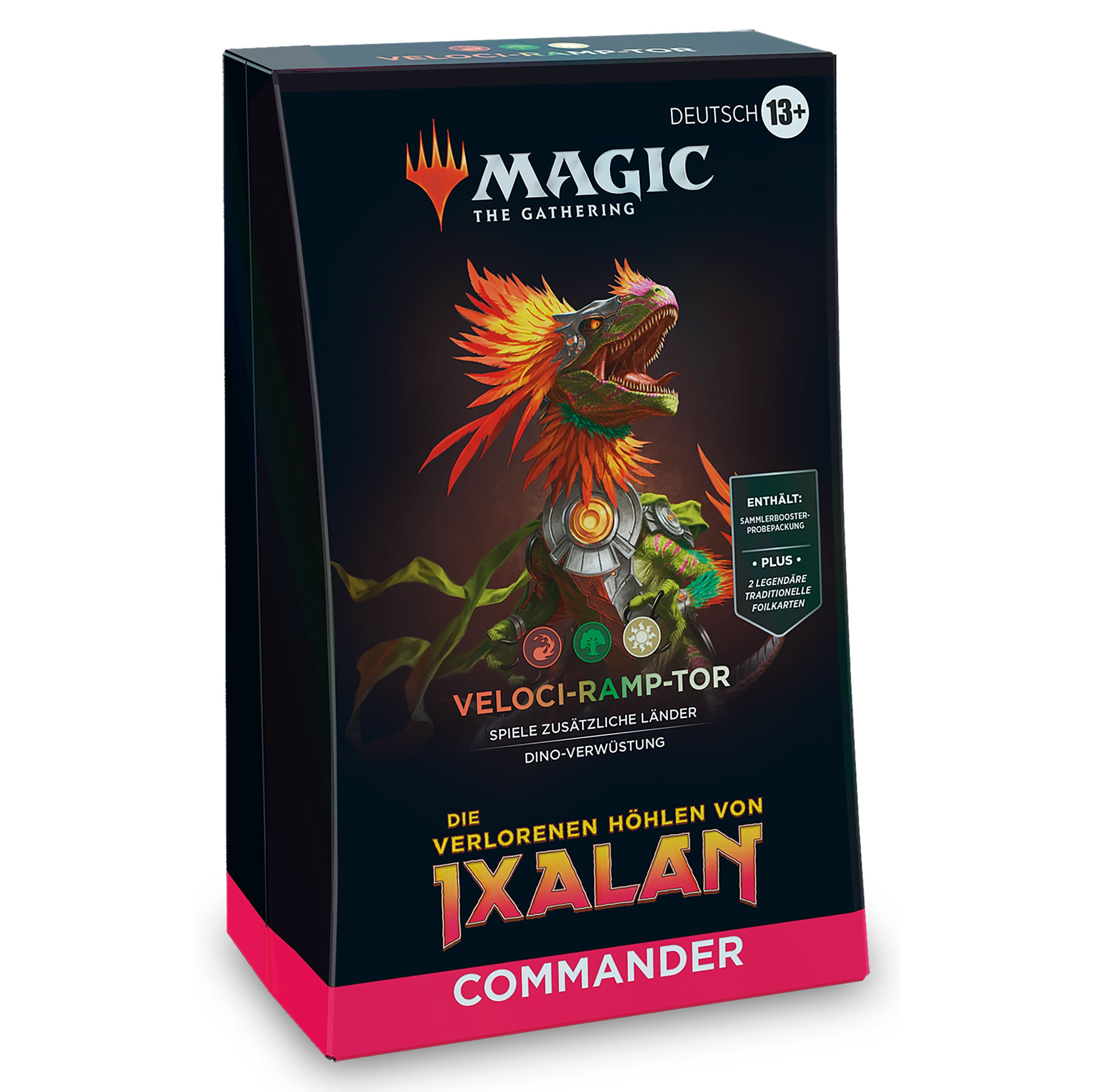 Imagen del producto Las Cuevas Perdidas de Ixalan - Mazo de Comandante de Veloci-Ramp-Tor - Magic The Gathering
