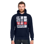 Imagen del producto Sudadera con capucha Daily Routine para fans del anime azul
