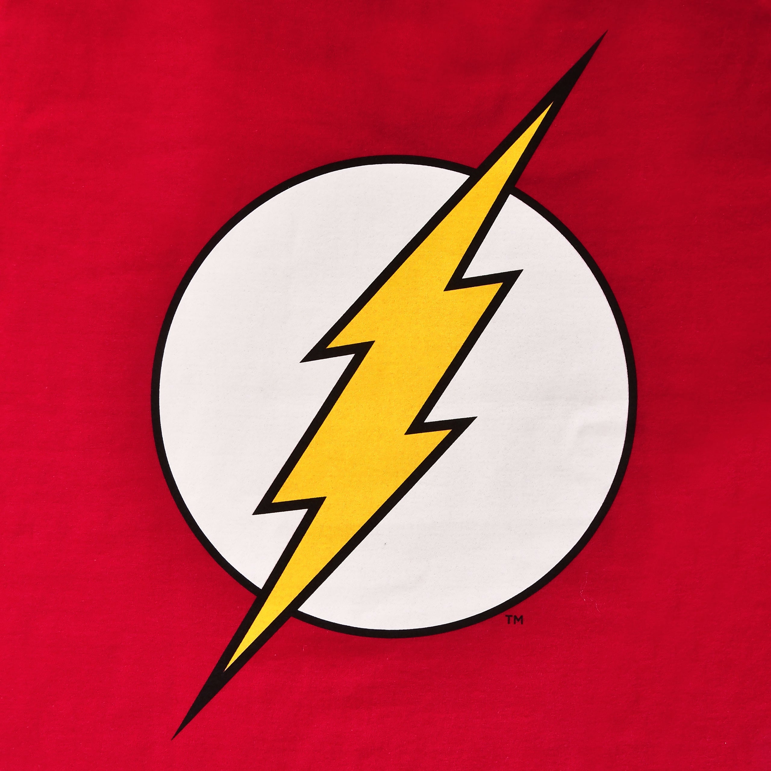 Imagen del producto Camiseta roja con logo de Flash