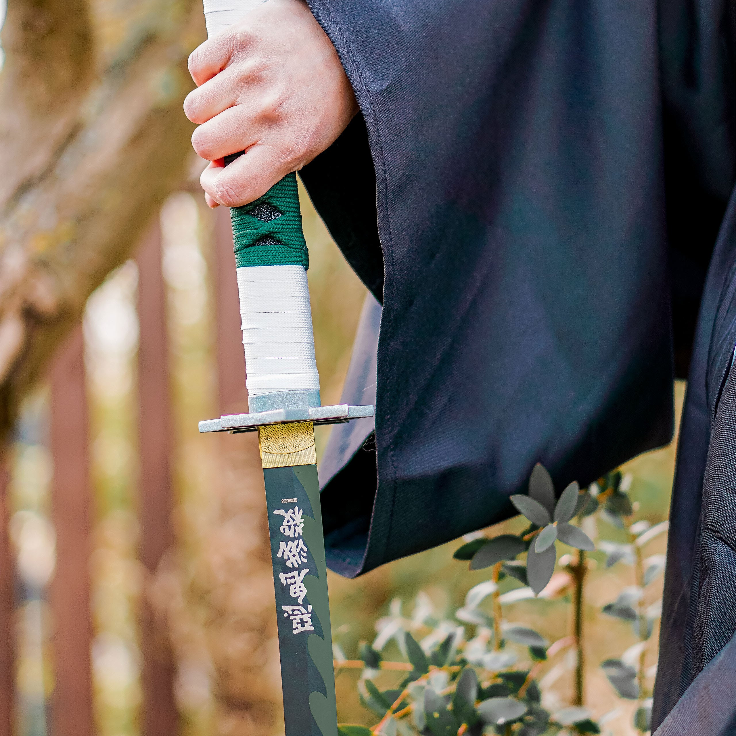 Imagen del producto Réplica de Katana Sanemi con Saya para fans de Demon Slayer