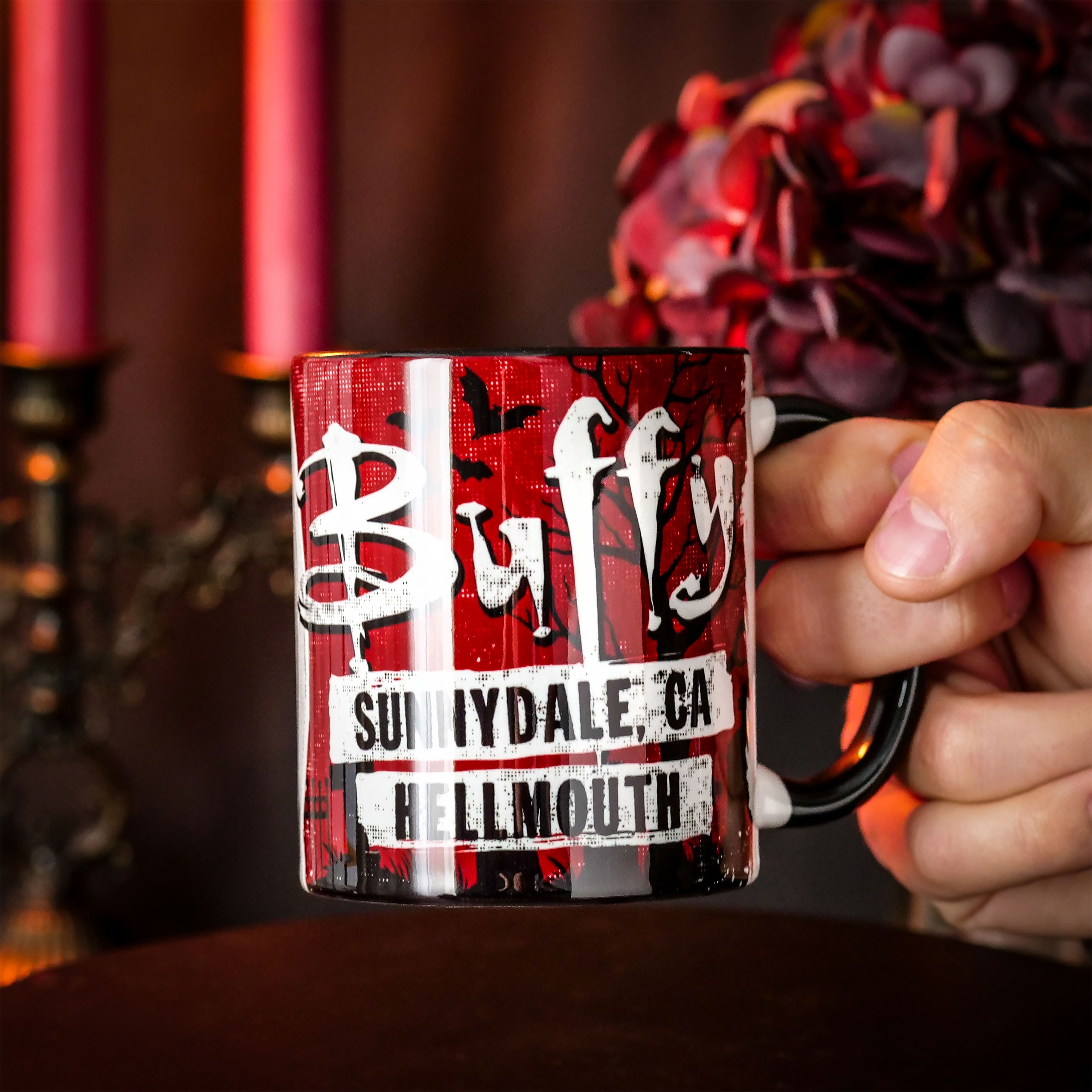 Imagen del producto Taza de Cazadora de Vampiros para fans de Buffy