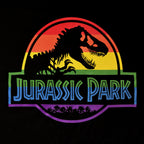 Imagen del producto Jurassic Park - Camiseta con logo Pride negra