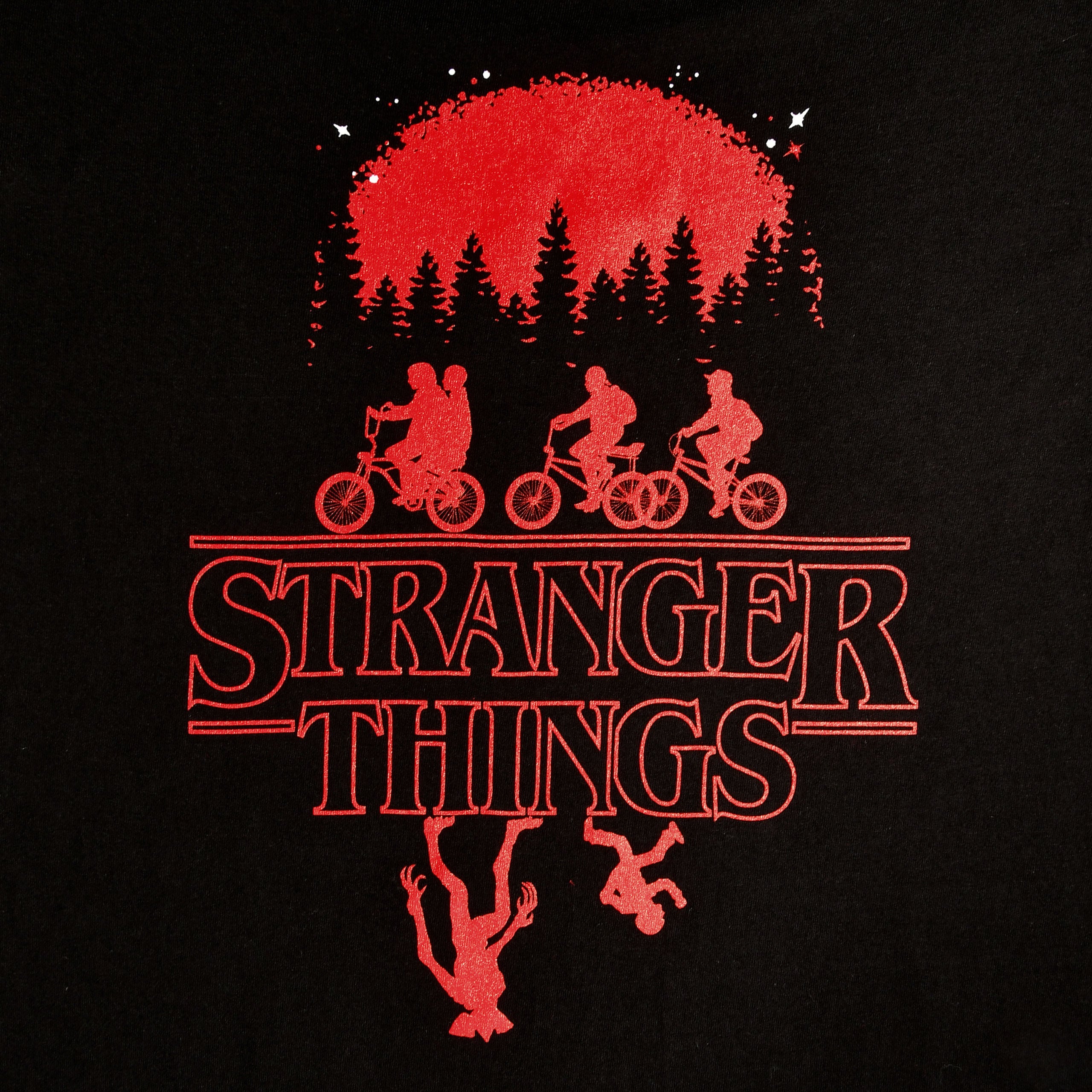 Imagen del producto Stranger Things - Camiseta Silueta negra