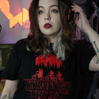Imagen del producto Stranger Things - Camiseta Silueta negra