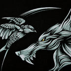 Imagen del producto Witcher - Camiseta de medallón de lobo negra