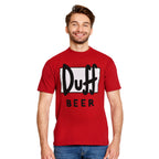 Imagen del producto Duff Beer - Camiseta con logo roja