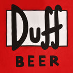 Imagen del producto Duff Beer - Camiseta con logo roja