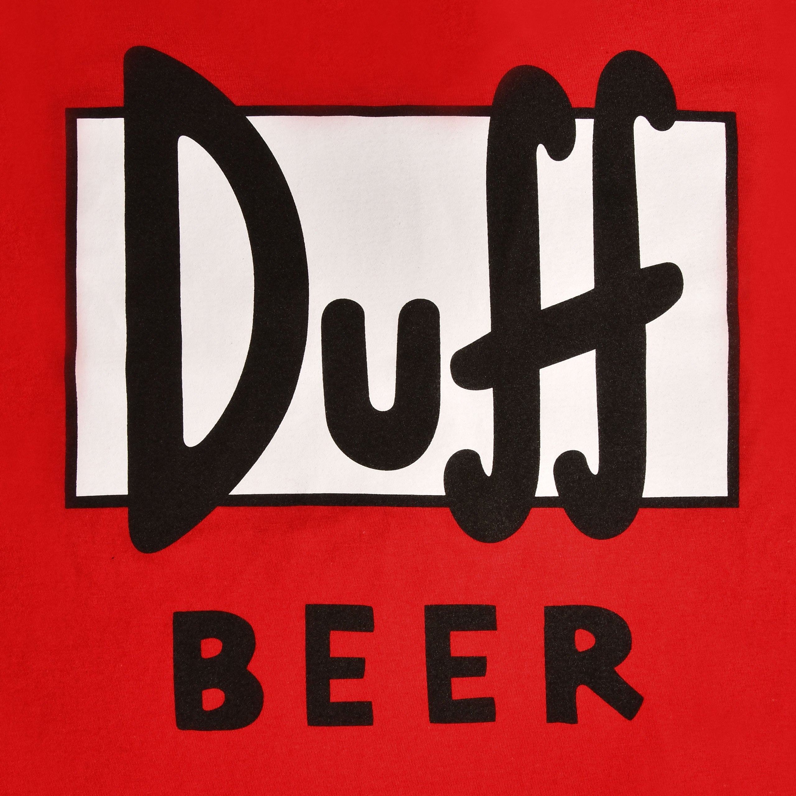 Imagen del producto Duff Beer - Camiseta con logo roja