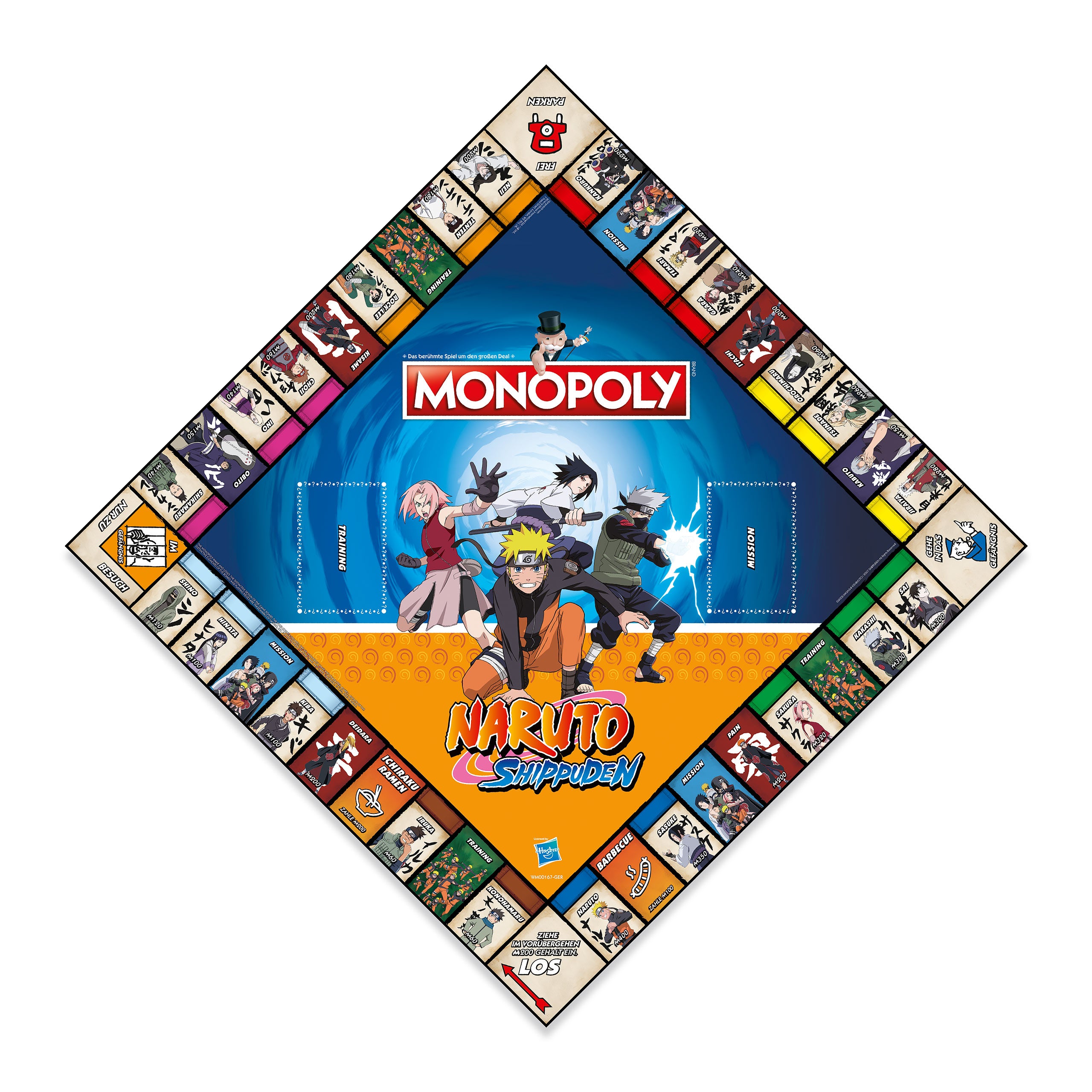 Imagen del producto Naruto Shippuden - Monopoly de la Crew