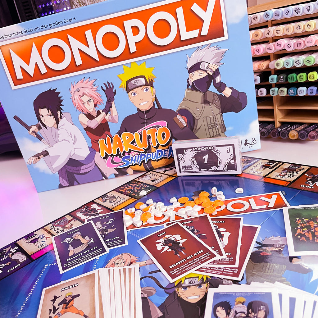 Imagen del producto Naruto Shippuden - Monopoly de la Crew