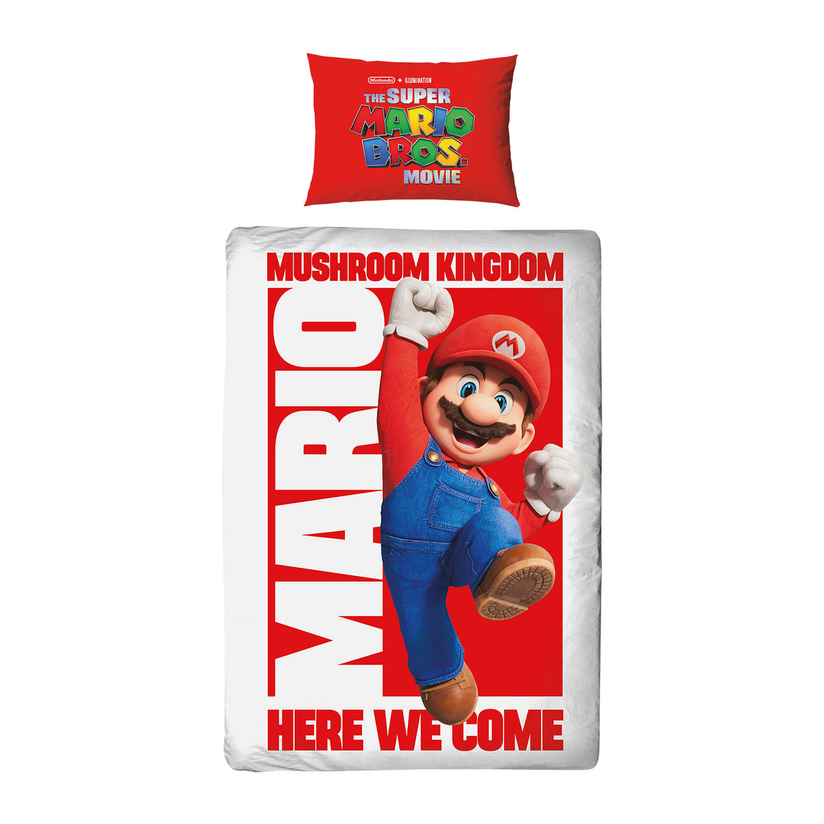 Imagen del producto Super Mario - Aquí Venimos Ropa de Cama