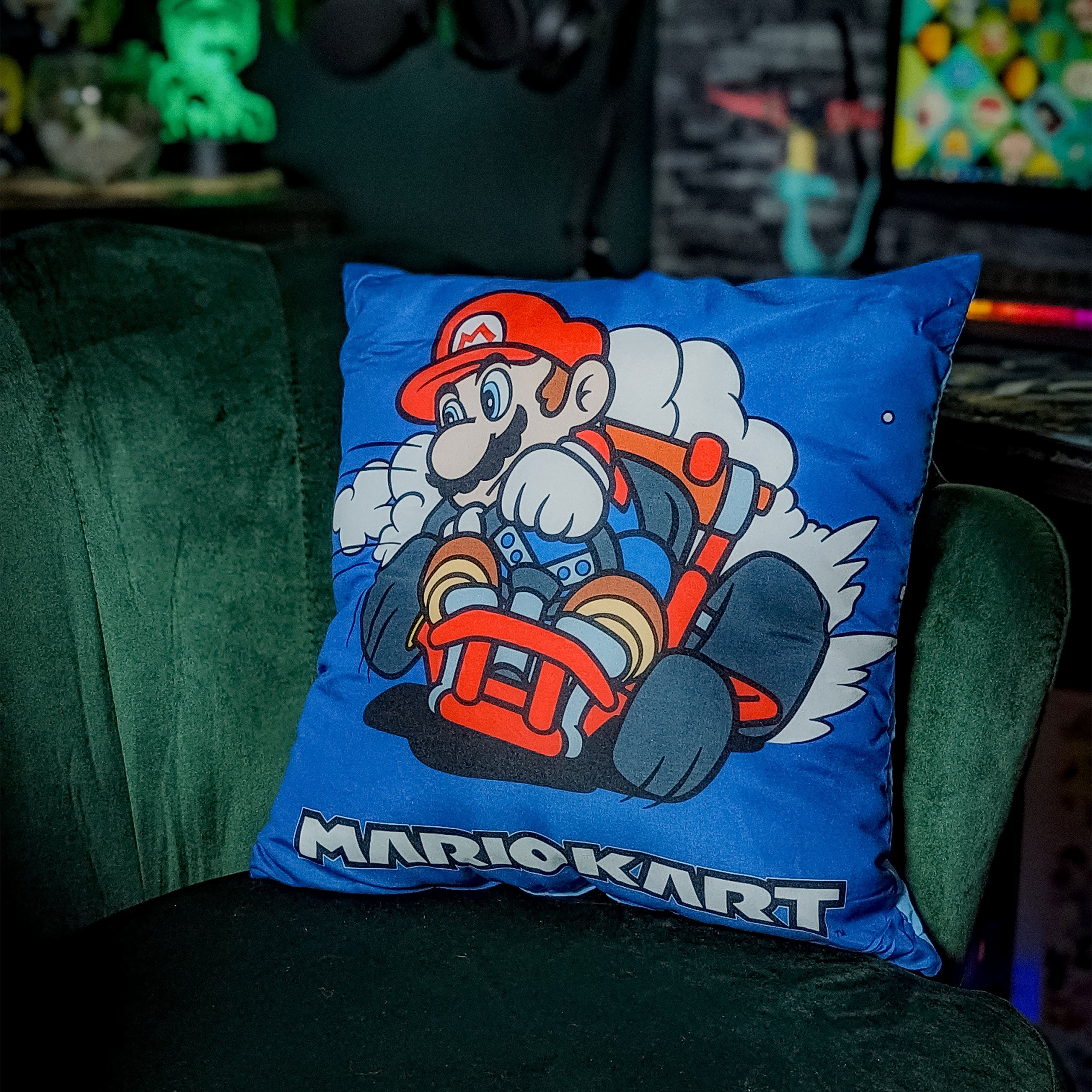 Imagen del producto Super Mario - Almohada de Mario Kart