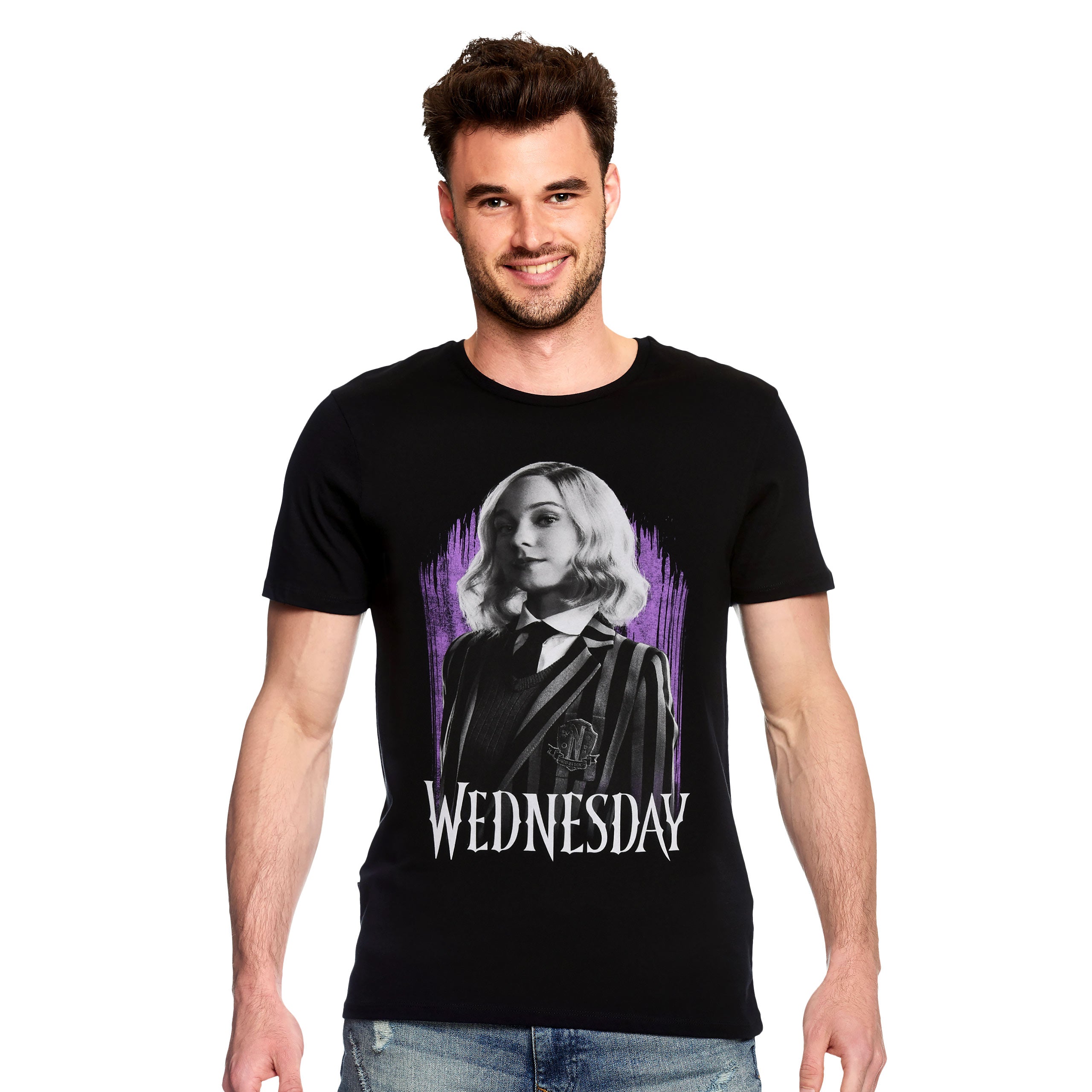 Imagen del producto Wednesday - Camiseta Enid negra