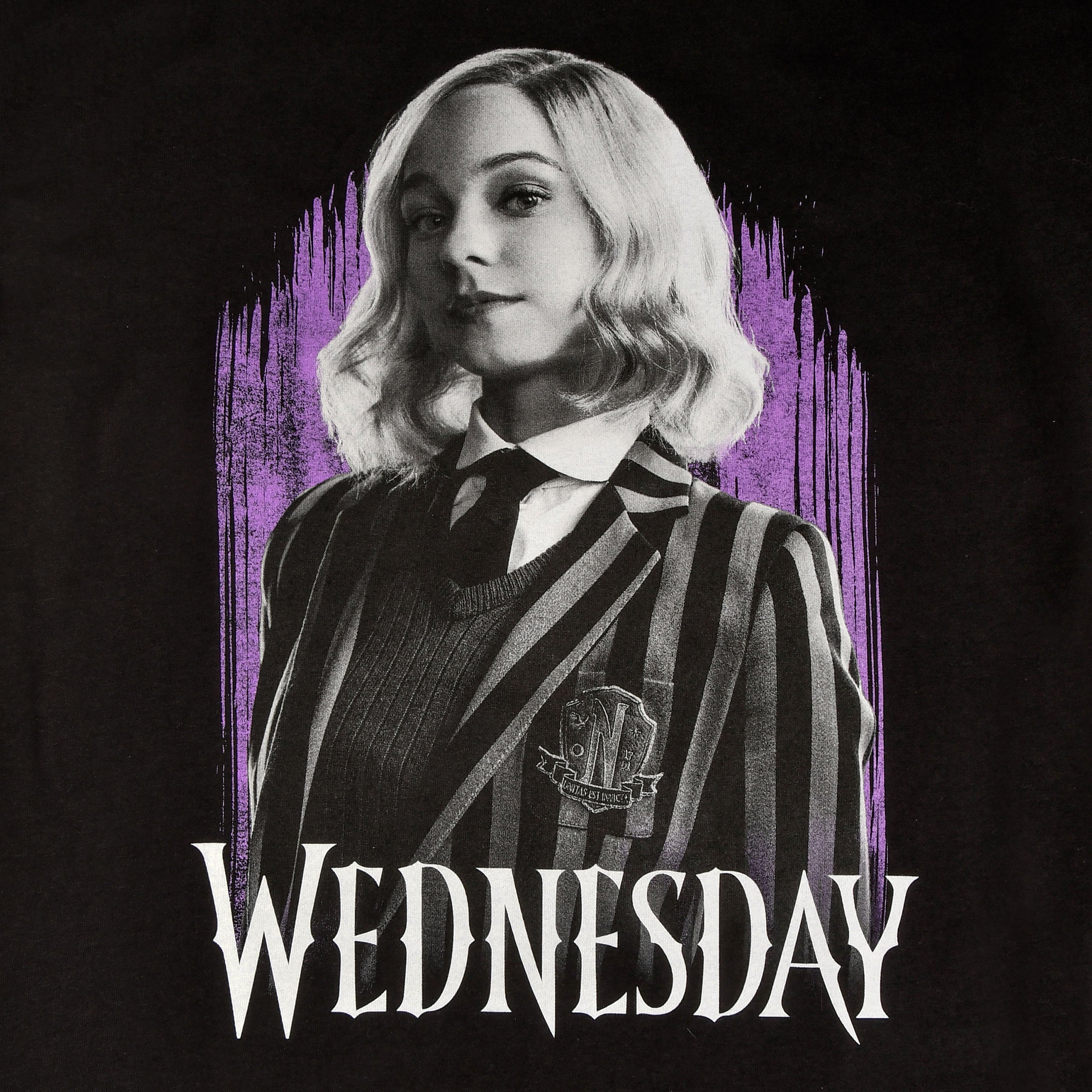 Imagen del producto Wednesday - Camiseta Enid negra