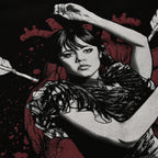 Imagen del producto Miércoles - Camiseta de Amor Macabro con mangas de mariposa
