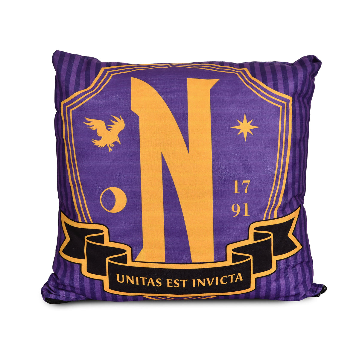 Imagen del producto Miércoles - Almohada con logotipo de la Academia Nevermore