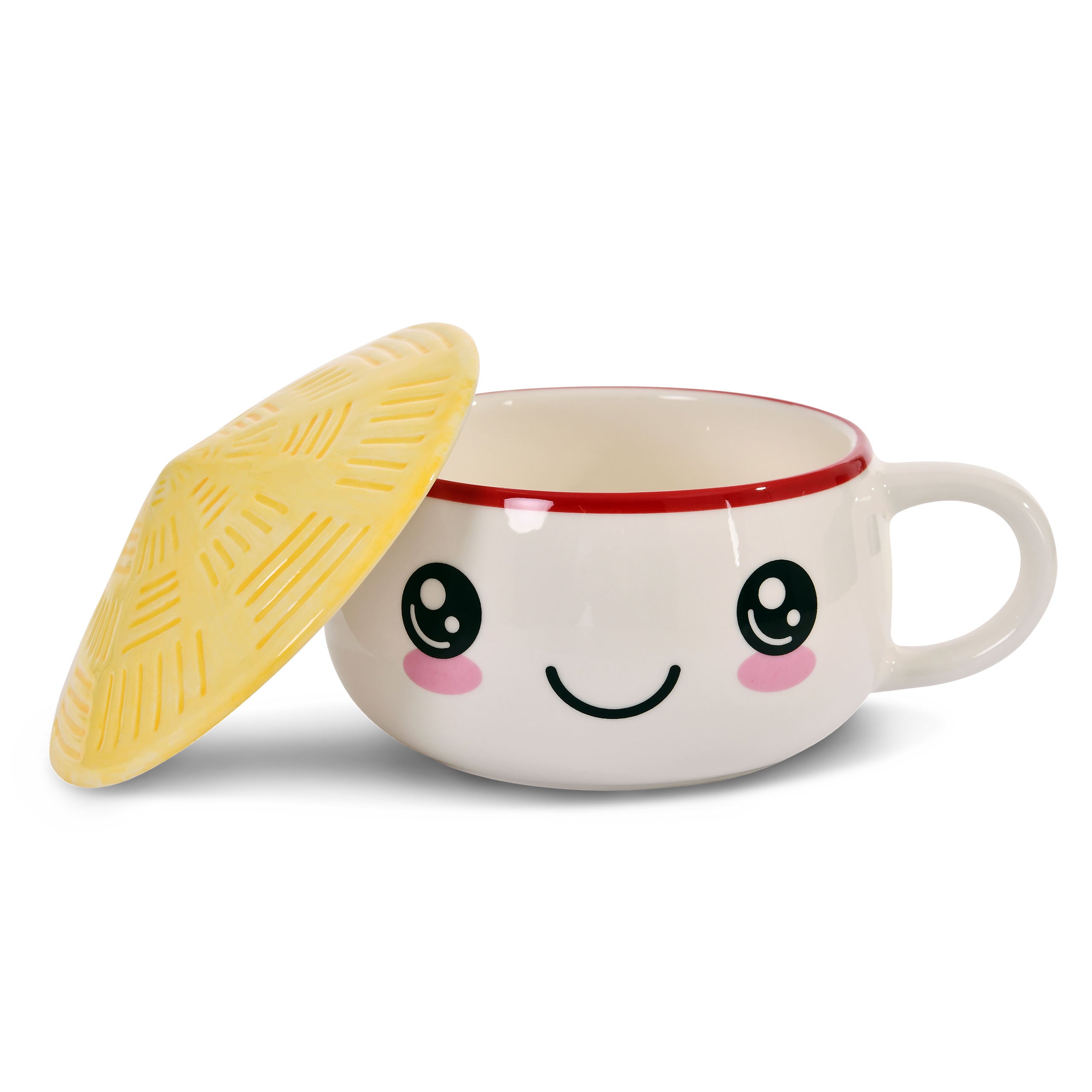 Imagen del producto Taza Kawaii con tapa para fans del Anime