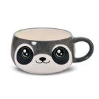 Imagen del producto Taza Kawaii de Mapache con tapa para fans del Anime