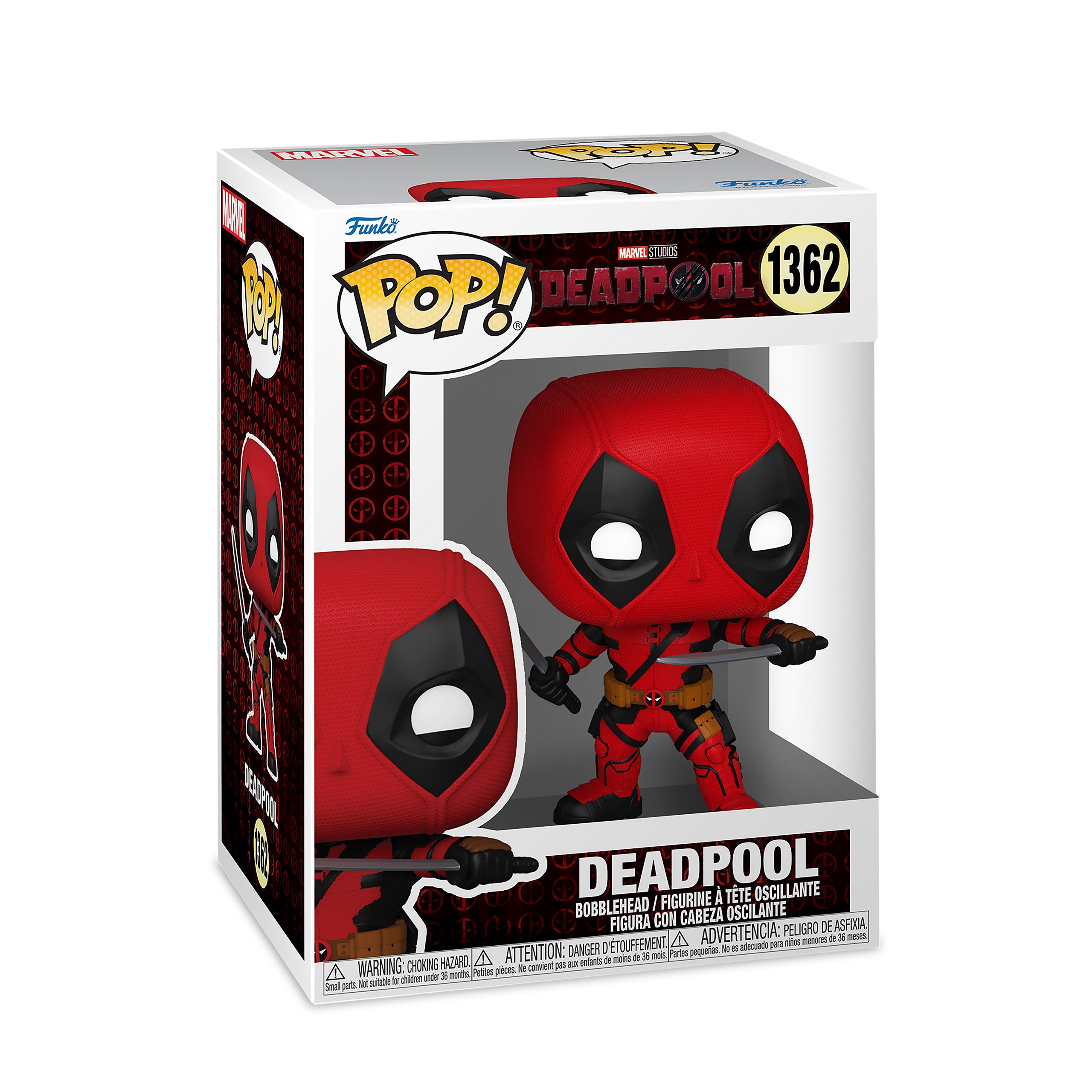 Imagen del producto Deadpool 3 - Figura Funko Pop con cabeza oscilante