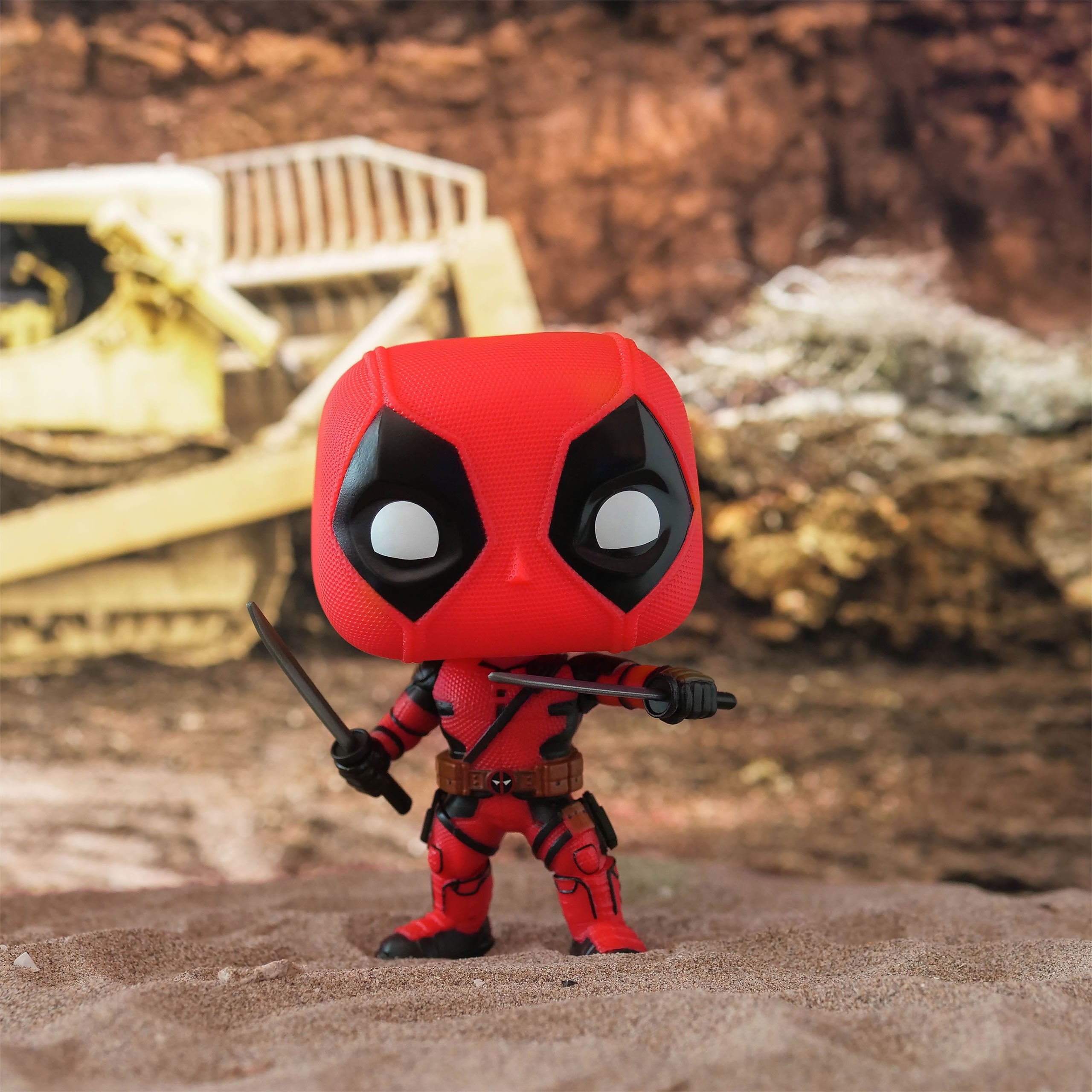 Imagen del producto Deadpool 3 - Figura Funko Pop con cabeza oscilante