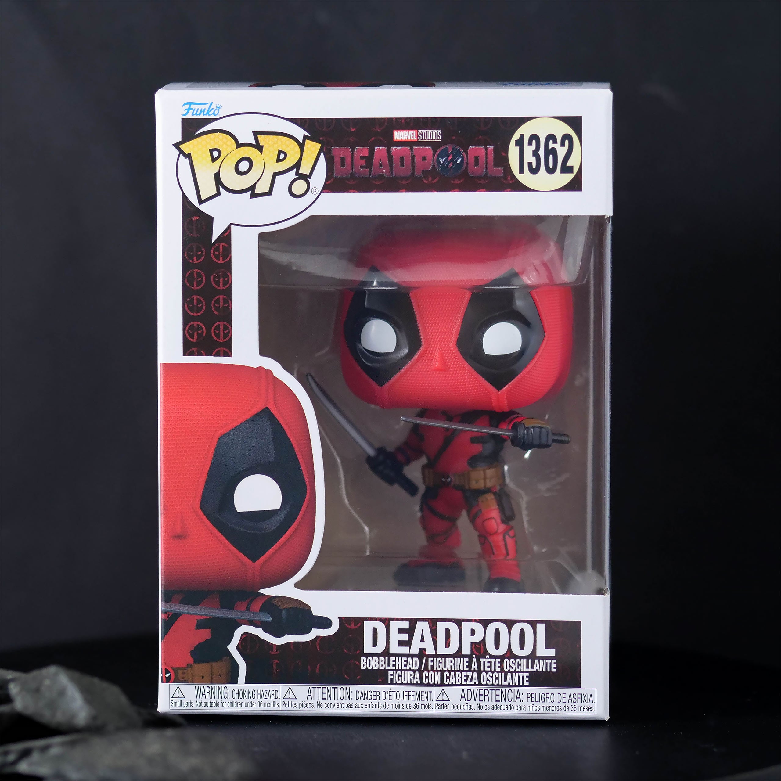 Imagen del producto Deadpool 3 - Figura Funko Pop con cabeza oscilante