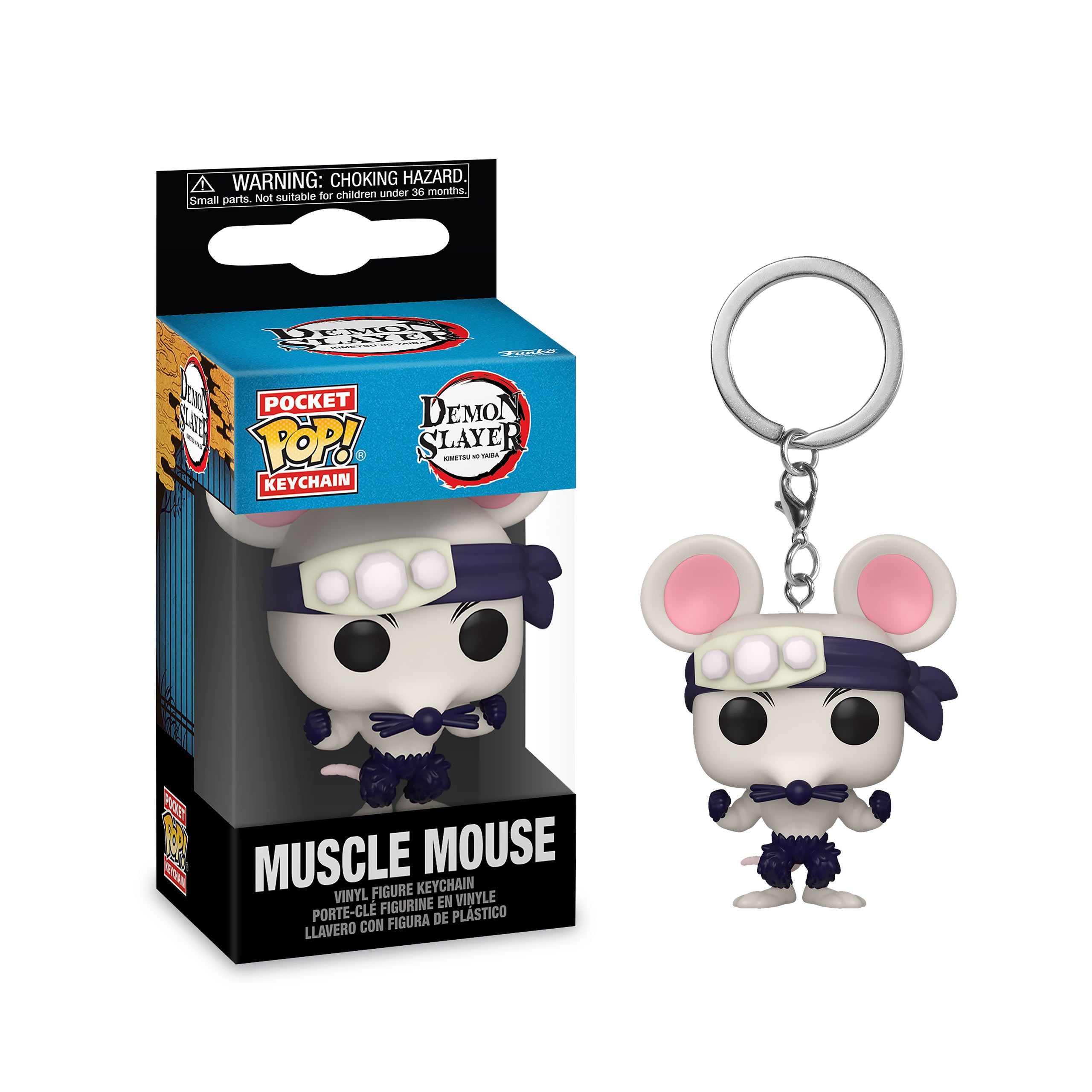 Imagen del producto Demon Slayer - Llavero Funko Pop de Muscle Mouse