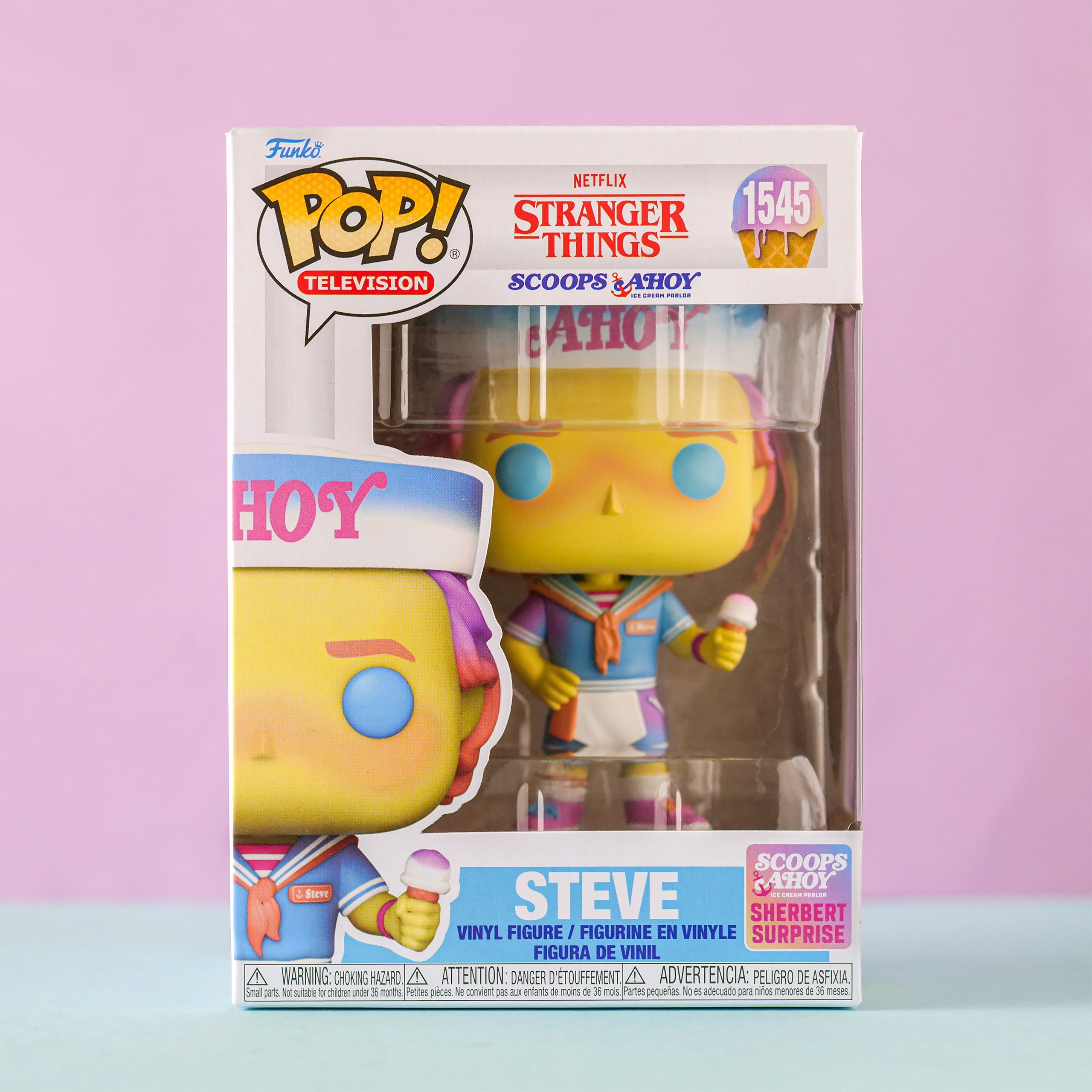 Product image Stranger Things - Steve (Scoops Ahoy) Funko Pop Figure