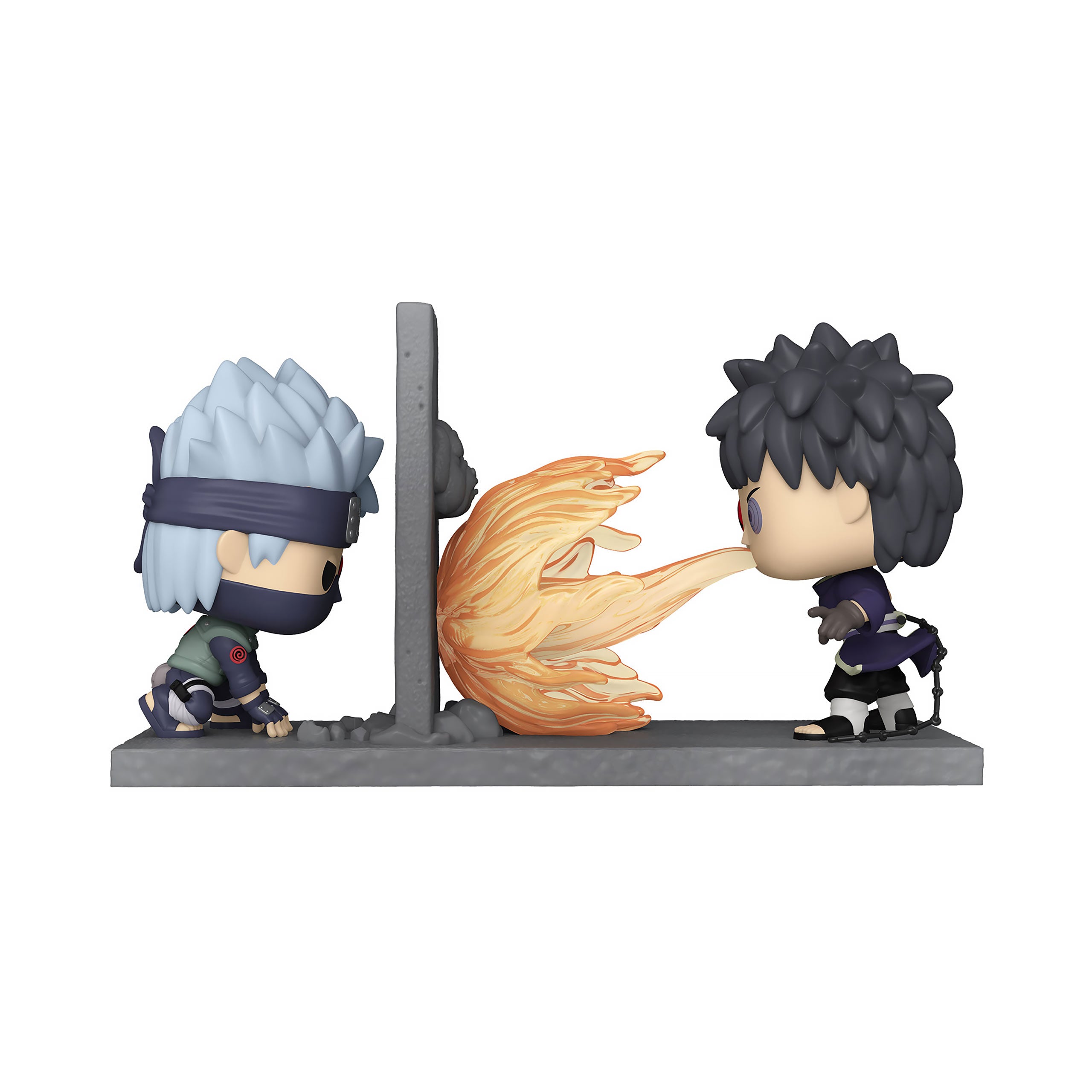 Imagen del producto Naruto - Kakashi vs. Obito Set de Figuras Funko Pop
