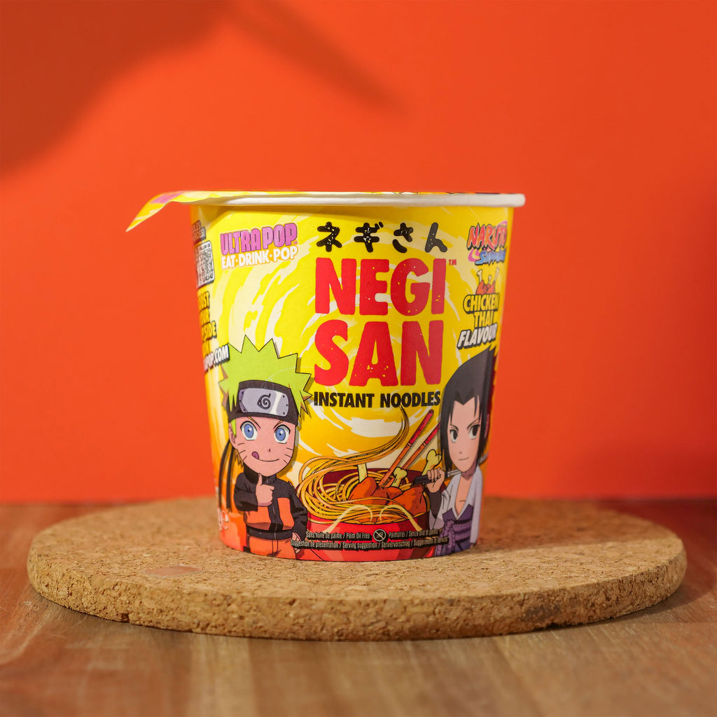 Imagen del producto Naruto Shippuden Ramen - Naruto y Sasuke Pollo Thai Instantáneo