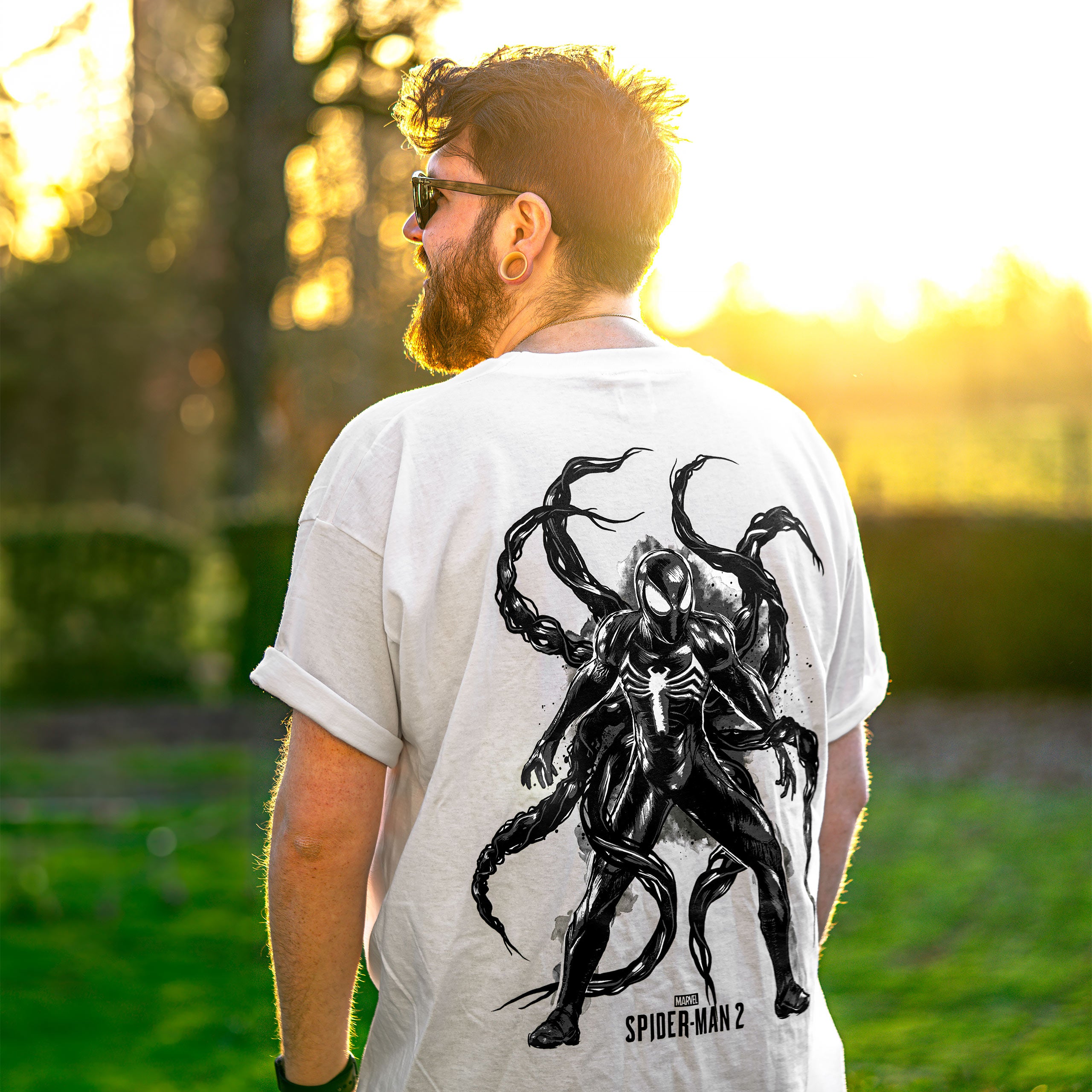 Imagen del producto Spider-Man 2 - Camiseta Back In Black blanca