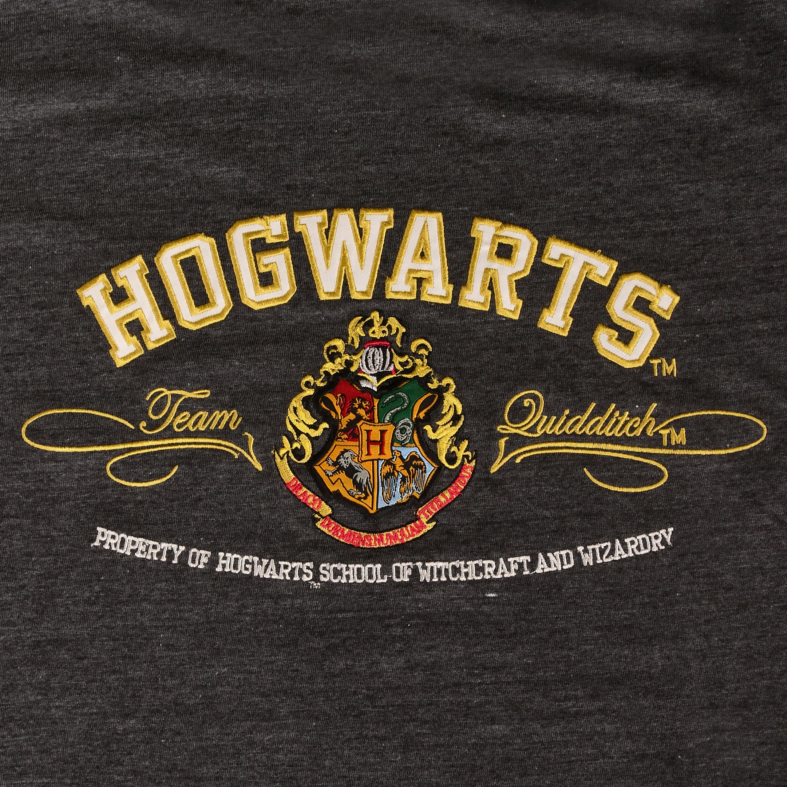Imagen del producto Harry Potter - Camiseta Premium Gris con el Escudo de Hogwarts