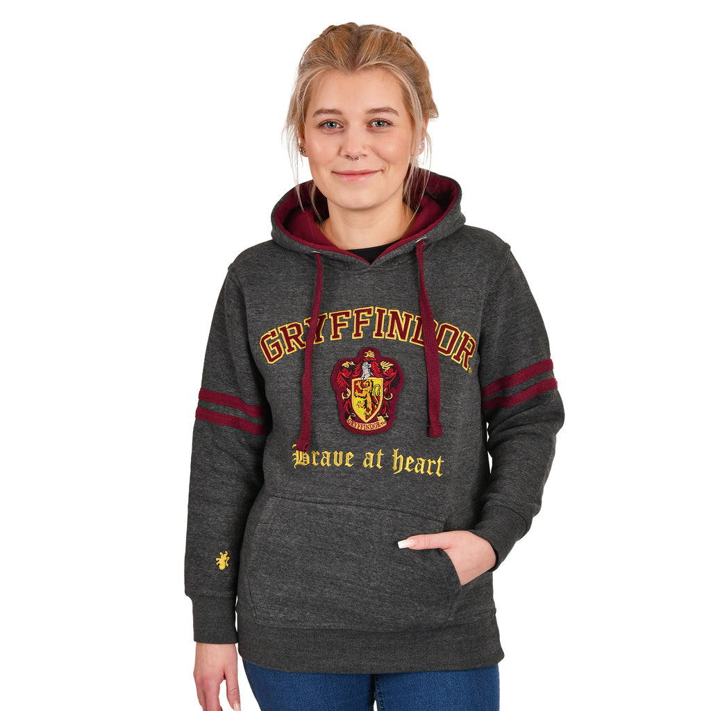 Imagen del producto Harry Potter - Escudo de Gryffindor Sudadera Premium gris