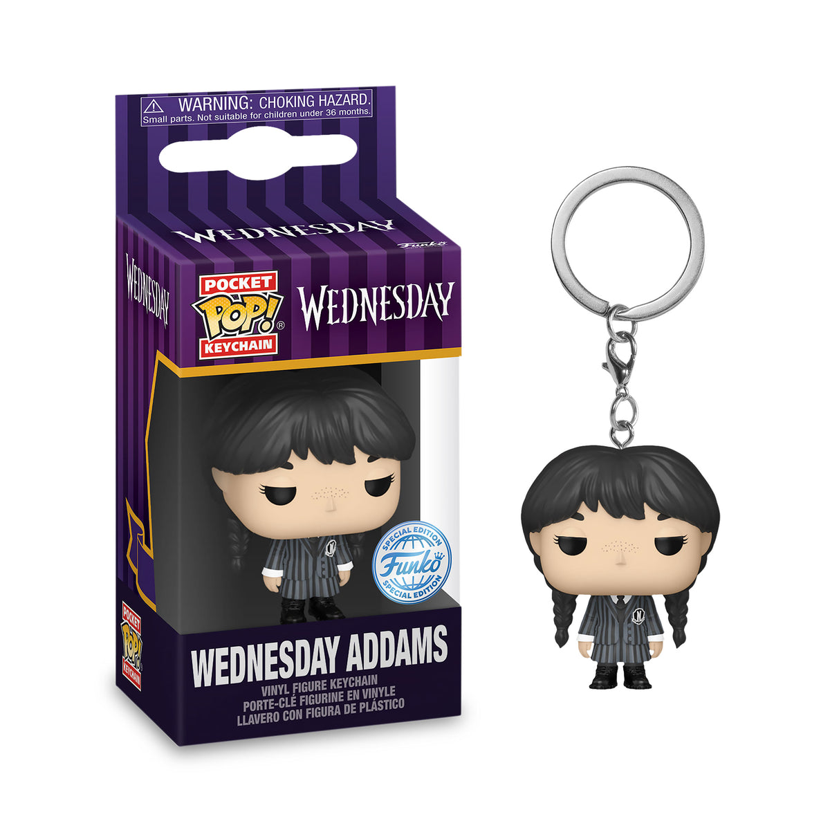 Imagen del producto Wednesday - Llavero Funko Pop