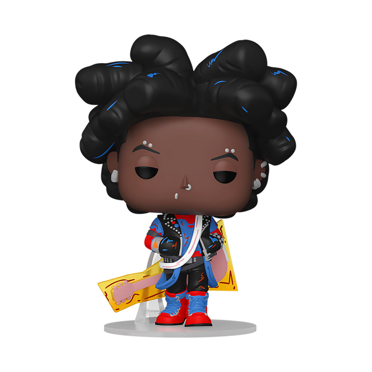 Imagen del producto Spider-Man Across The Spider-Verse - Spider-Punk Funko Pop Figura de Cabeza Móvil